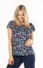 Koszulka piżamowa Mefemi Mix&Match Margot druk damska S-2XL